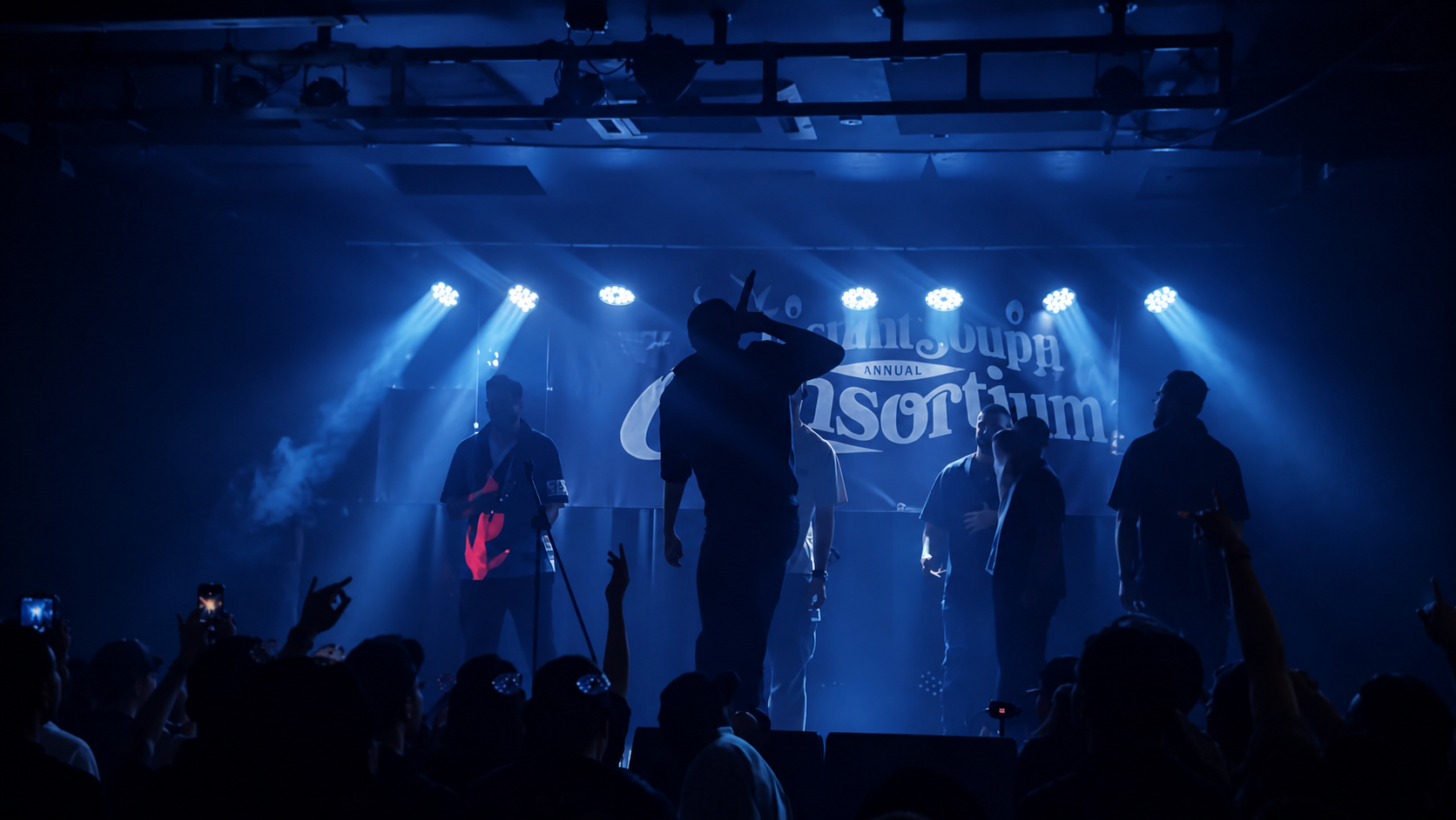 D4ve performing live at Consortium 2026